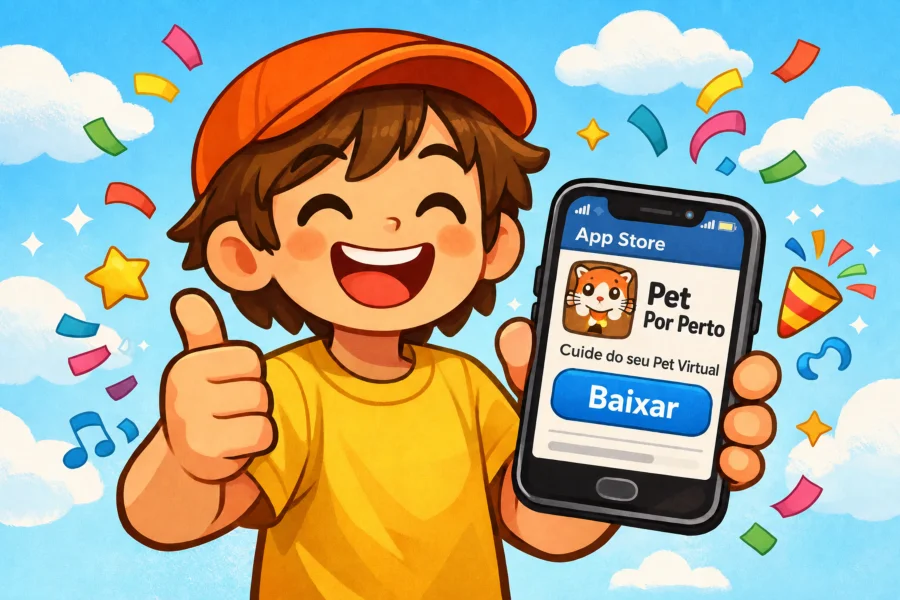 Baixe o App Pet Por Perto